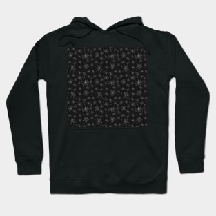 Decorative Black and White Pattern Hoodie